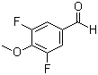 3,5-Difluoro-4-methoxybenzaldehyde Structure,654-11-5Structure