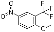 2-Methoxy-5-nitrobenzotrifluoride Structure,654-76-2Structure