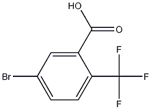 Benzoic acid, 5-bromo-2-(trifluoromethyl) Structure,654-97-7Structure