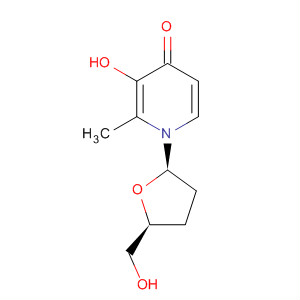 (9ci)-3-羟基-2-甲基-1-[(2r,5s)-四氢-5-(羟基甲基)-2-呋喃]-4(1H)-吡啶酮结构式_654054-85-0结构式