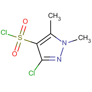 3-Chloro-1,5-dimethyl-1h-pyrazole-4-sulfonyl chloride Structure,654072-76-1Structure