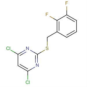 4,6-Dichloro-2-[(2,3-difluorobenzyl)thio]pyrimidine Structure,654073-29-7Structure