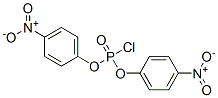 Di(4-nitrophenyl)phosphoryl chloride Structure,6546-97-0Structure