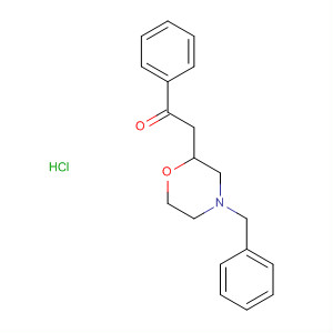 4-Benzyl-2-phenacylmorpholine hydrochloride Structure,654682-01-6Structure