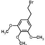 5-(2-Bromoethyl)-1,2,3-trimethoxybenzene Structure,65495-26-3Structure