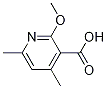 2-Methoxy-4,6-dimethyl-3-pyridinecarboxylic acid Structure,65515-37-9Structure