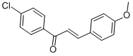 1-(4-Chlorophenyl)-3-(4-methoxyphenyl)prop-2-en-1-one Structure,6552-63-2Structure