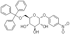 4-Nitrophenyl 6-o-trityl-α-d-glucopyranoside Structure,655246-35-8Structure