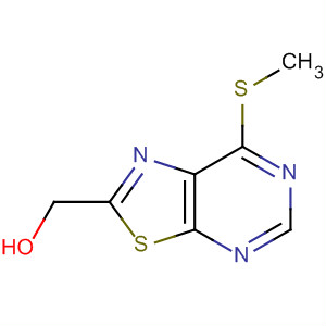 (7-(Methylthio)[1,3]thiazolo[5,4-d]pyrimidin-2-yl)methanol Structure,655255-00-8Structure