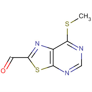 7-(Methylthio)[1,3]thiazolo[5,4-d]pyrimidine-2-carbaldehyde Structure,655255-01-9Structure