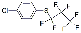 4-(Heptafluoropropylthio)chlorobenzene Structure,65538-03-6Structure