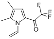 Ethanone, 1-(1-ethenyl-4,5-dimethyl-1h-pyrrol-2-yl)-2,2,2-trifluoro-(9ci) Structure,65541-68-6Structure