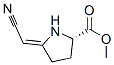 (z)-(9ci)-5-(氰基亚甲基)-脯氨酸甲酯结构式_65571-75-7结构式