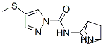 1H-pyrazole-1-carboxamide,n-2-azabicyclo[2.2.1]hept-5-yl-4-(methylthio)- Structure,655788-31-1Structure