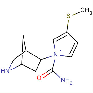 (9ci)-n-2-氮杂双环[2.2.1]庚-5-基-3-(甲基硫代)-1H-吡咯-1-羧酰胺结构式_655788-88-8结构式