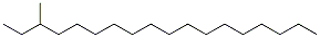 3-Methyloctadecane Structure,6561-44-0Structure