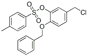 2-(Benzyloxy)-5-(chloromethyl)phenyl 4-methylbenzenesulfonate Structure,65615-25-0Structure