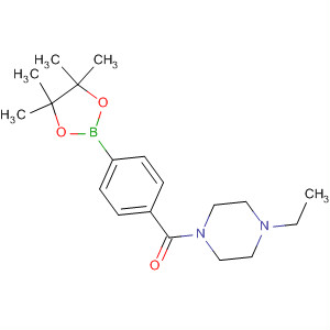 (4-Ethyl-1-piperazinyl)[4-(4,4,5,5-tetramethyl-1,3,2-dioxaborolan-2-yl)phenyl]methanone Structure,656239-39-3Structure