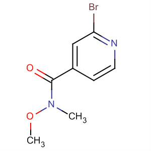 2-Bromo-n-methoxy-n-methylisonicotinamide Structure,656257-69-1Structure