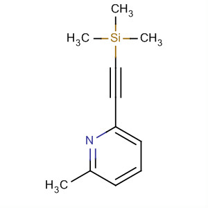 2-Methyl-6-((trimethylsilanyl)ethynyl)pyridine Structure,656800-40-7Structure