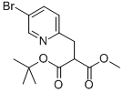 Methyl 3-(5-bromopyridin-2-yl)-2-(tert-butoxycarbonyl)propanoate Structure,656801-27-3Structure