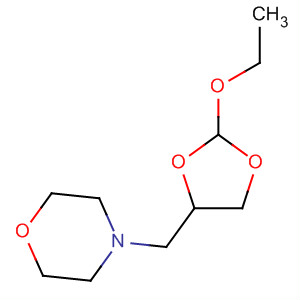 (9ci)-4-[(2-乙氧基-1,3-二氧杂烷-4-基)甲基]-吗啉结构式_656814-53-8结构式