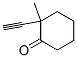 Cyclohexanone, 2-ethynyl-2-methyl-(9ci) Structure,65691-72-7Structure