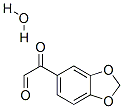 3,4-(亚甲基二氧基)苯基乙二醛水合物结构式_65709-23-1结构式