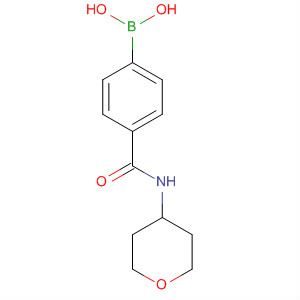 Boronic acid, [4-[[(tetrahydro-2h-pyran-4-yl)amino]carbonyl]phenyl]-(9ci) Structure,657398-68-0Structure
