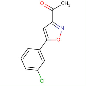 1-[5-(3-Chloro-phenyl)-isoxazol-3-yl]-ethanone Structure,657424-83-4Structure