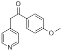 1-(4-甲氧基-苯基)-2-吡啶-4-乙酮结构式_6576-06-3结构式