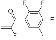 (9ci)-2-氟-1-(2,3,4-三氟-5-甲基苯基)-2-丙烯-1-酮结构式_65781-14-8结构式