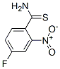 Benzenecarbothioamide, 4-fluoro-2-nitro-(9ci) Structure,658076-52-9Structure