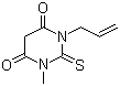 1-Methyl-3-allyl-2-thiobarbituric acid Structure,65959-54-8Structure