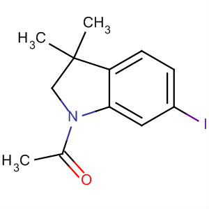 1-(6-碘-3,3-二甲基吲哚啉-1-基)乙酮结构式_659731-42-7结构式