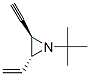 反式-(9ci)-1-(1,1-二甲基乙基)-2-乙烯-3-乙炔-氮丙啶结构式_65983-80-4结构式