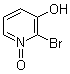 2-Bromo-3-pyridinol 1-oxide Structure,6602-29-5Structure