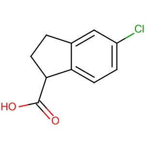 5-Chloro-indan-1-carboxylic acid Structure,66041-26-7Structure