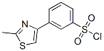 3-(2-Methyl-1,3-thiazol-4-yl)benzenesulfonyl chloride Structure,66047-75-4Structure