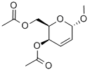 Methyl 4,6-Di-O-Acetyl-2,3-Dideoxyhex-2-Enopyranoside Structure,6605-29-4Structure