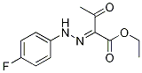 Butanoic acid, 2-[(4-fluorophenyl)hydrazono]-3-oxo-, ethyl ester (9ci) Structure,66053-11-0Structure