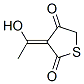 2,4(3H,5h)-thiophenedione, 3-(1-hydroxyethylidene)-, (e)-(9ci) Structure,66056-67-5Structure