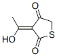 2,4(3H,5h)-thiophenedione, 3-(1-hydroxyethylidene)-, (z)-(9ci) Structure,66056-68-6Structure