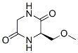 (3r)-(9ci)-3-(甲氧基甲基)-2,5-哌嗪二酮结构式_660862-80-6结构式