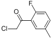 Ethanone, 2-chloro-1-(2-fluoro-5-methylphenyl)-(9ci) Structure,66122-32-5Structure