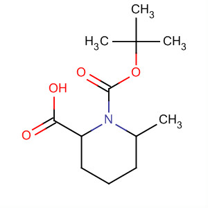 6-Methyl-piperidine-1,2-dicarboxylic acid-1-tert-butyl ester Structure,661458-33-9Structure