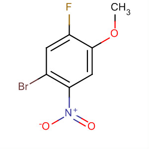 1-Bromo-5-fluoro-4-methoxy-2-nitrobenzene Structure,661463-13-4Structure