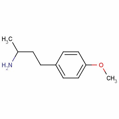 (S)-1-methyl 3-(p-methoxyphenyl)-propylamine Structure,66264-86-6Structure