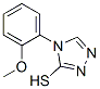 4-(2-Methoxy-phenyl)-4H-[1,2,4]triazole-3-thiol Structure,66297-54-9Structure