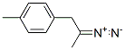 Benzene, 1-(2-diazopropyl)-4-methyl-(9ci) Structure,66343-73-5Structure